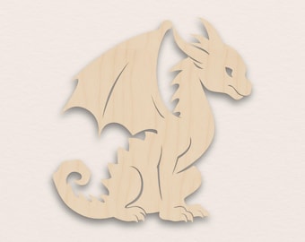 Dragon – Birch Plywood Wooden Blank (3mm)