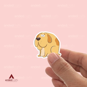 Kind bâtard, autocollant livresques pour Kindle, bouteille d'eau, journal intime, cadeau parfait pour les lecteurs - Loving bâtard - Sticker chien bâtard