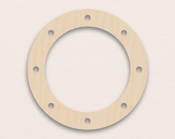 Ship Porthole – Birch Plywood Wooden Blank (3mm)