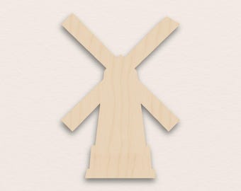 Windmill – Birch Plywood Wooden Blank (3mm)