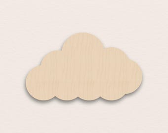 Cloud – Birch Plywood Wooden Blank (3mm)