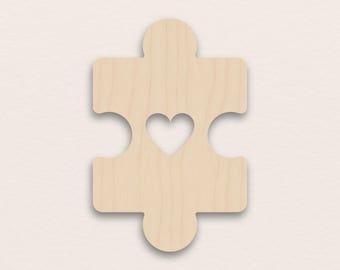 Concienciación sobre el autismo: pieza de madera contrachapada de abedul (3 mm)