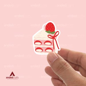 Retro Coquette Cake, Bookish Sticker For Kindle, Water Bottle, Journal, Perfect Gift For Readers - Retro Cake Art - Coquette Cake Decal