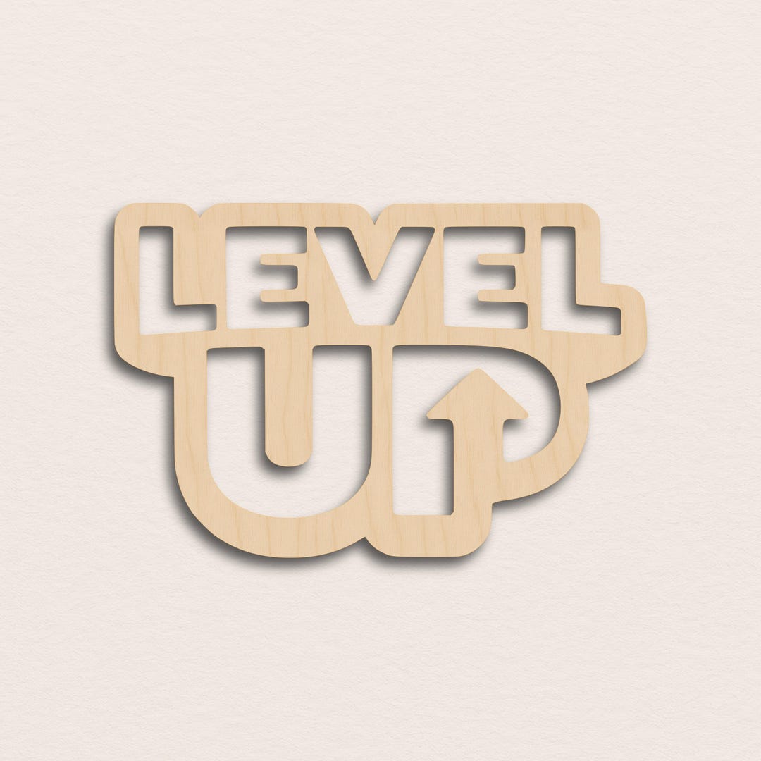 Level up – Birch Plywood Wooden Blank (3mm) - Etsy Australia