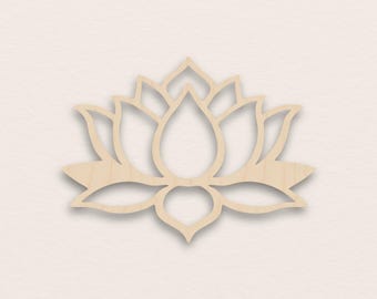 Lotus – Birch Plywood Wooden Blank (3mm)