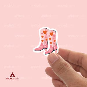Stivali da cowgirl, adesivo da libro per Kindle, bottiglia d'acqua, diario, regalo perfetto per i lettori - Stivali in stile western - Cowgirl Fashion Vibe