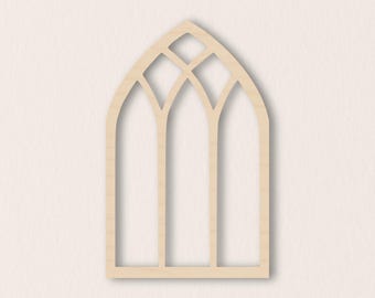 Window – Birch Plywood Wooden Blank (3mm)