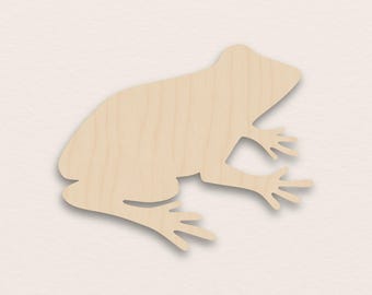 Frog – Birch Plywood Wooden Blank (3mm)
