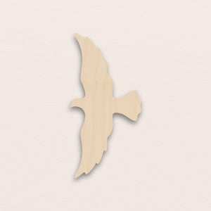 Flying Bird – Birch Plywood Wooden Blank (3mm)