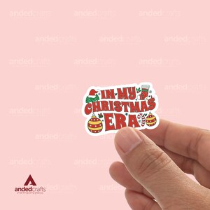 En mi época navideña, calcomanías de libros para Kindle, botellas de agua, diarios, regalo perfecto para lectores: espíritu navideño activado, solo vibraciones navideñas