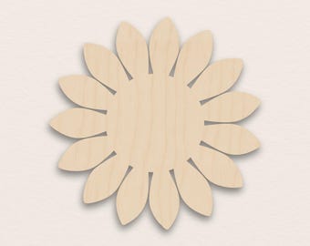 Sunflower – Birch Plywood Wooden Blank (3mm)