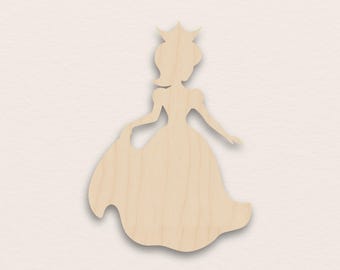 Princess – Birch Plywood Wooden Blank (3mm)