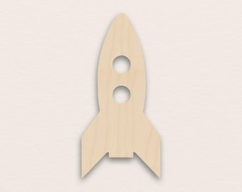 Rocket – Birch Plywood Wooden Blank (3mm)