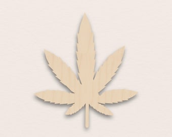 Hoja de cáñamo – Contrachapado de abedul en blanco (3 mm)