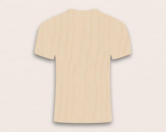 T Shirt – Birch Plywood Wooden Blank (3mm)