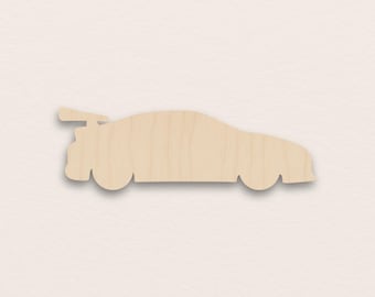 Race Car – Birch Plywood Wooden Blank (3mm)