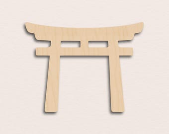 Torii Gate – Birch Plywood Wooden Blank (3mm)