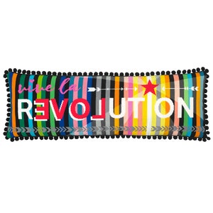 REVOLUTION Tapestry / Needlepoint in half stitch. 91 x 31cm