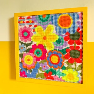 リトルガーデンニードルポイント/タペストリー 22 x 22 cm
