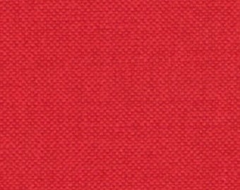 Romo Cherry Red Printed Linen Fabric From Jane Hall Design - Etsy