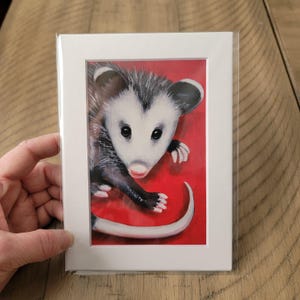Opossum Painting Art Print