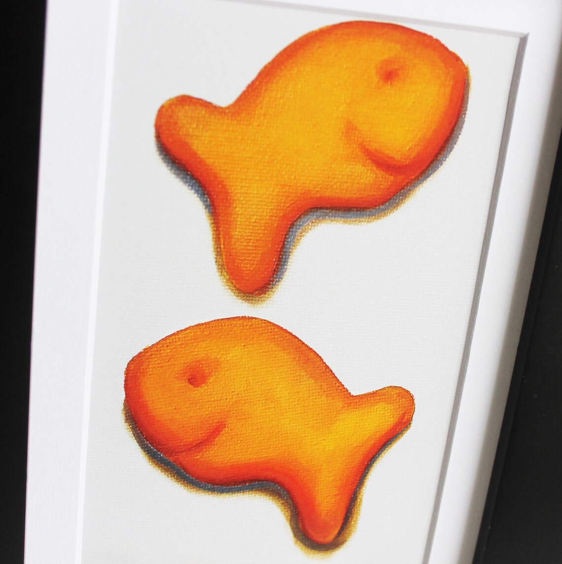 Goldfish Cracker Art Print Etsy