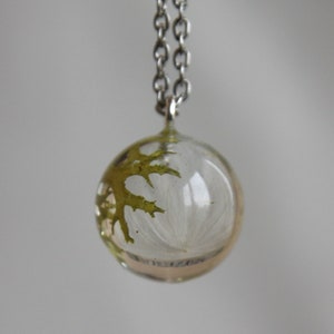 Hanger paardenbloemhars: eikenmos terrariumsieraden (20 mm)