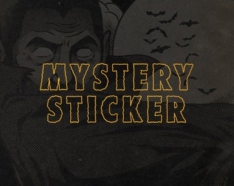 Mystery sticker