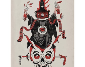 Blasphemy print