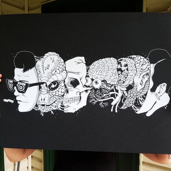 Reptoids 18x24 Print