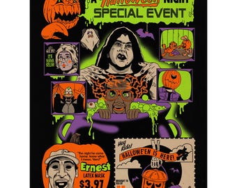 90s Halloween Special print