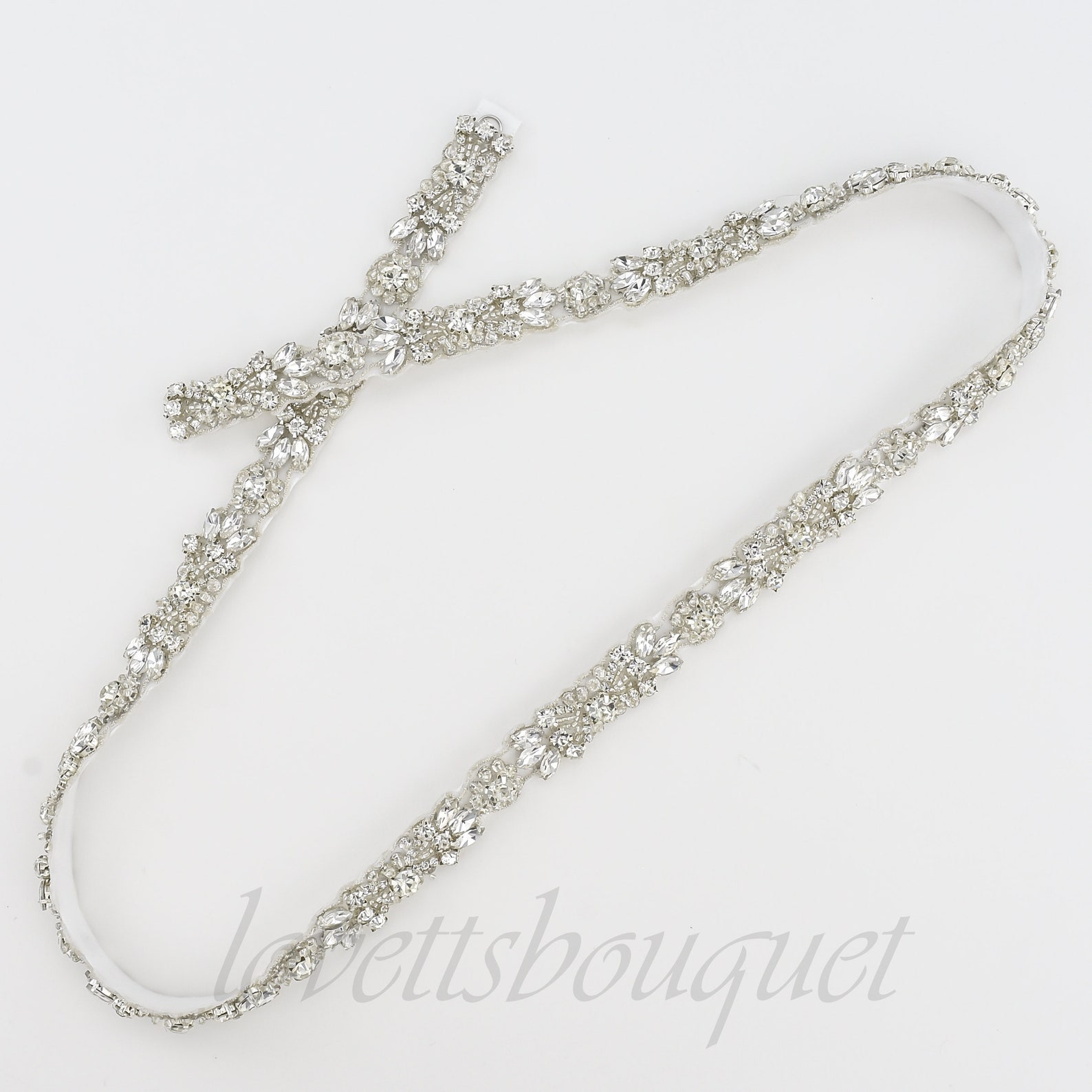 Clasp Belt All the Way Around Wedding Belt Rhinestone Etsy