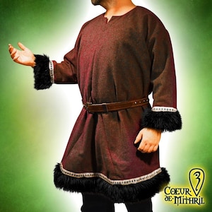 Brown Jarl Viking Tunic