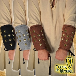 LARP Medieval Padded Bracers