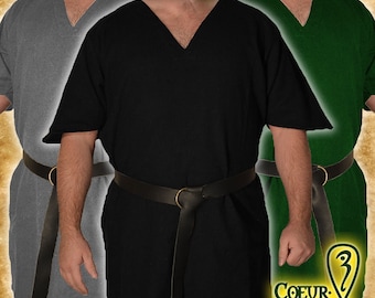 LARP Short Sleeve Medieval Tunic