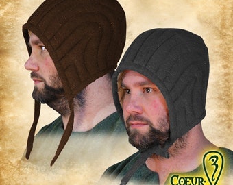 LARP Padded Coif Squire