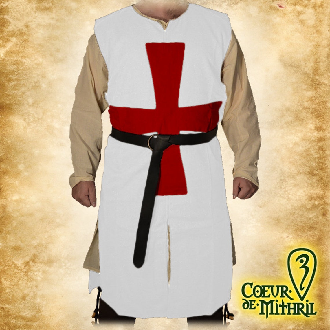 LARP Knight Tabard Crusaders Templars | Etsy