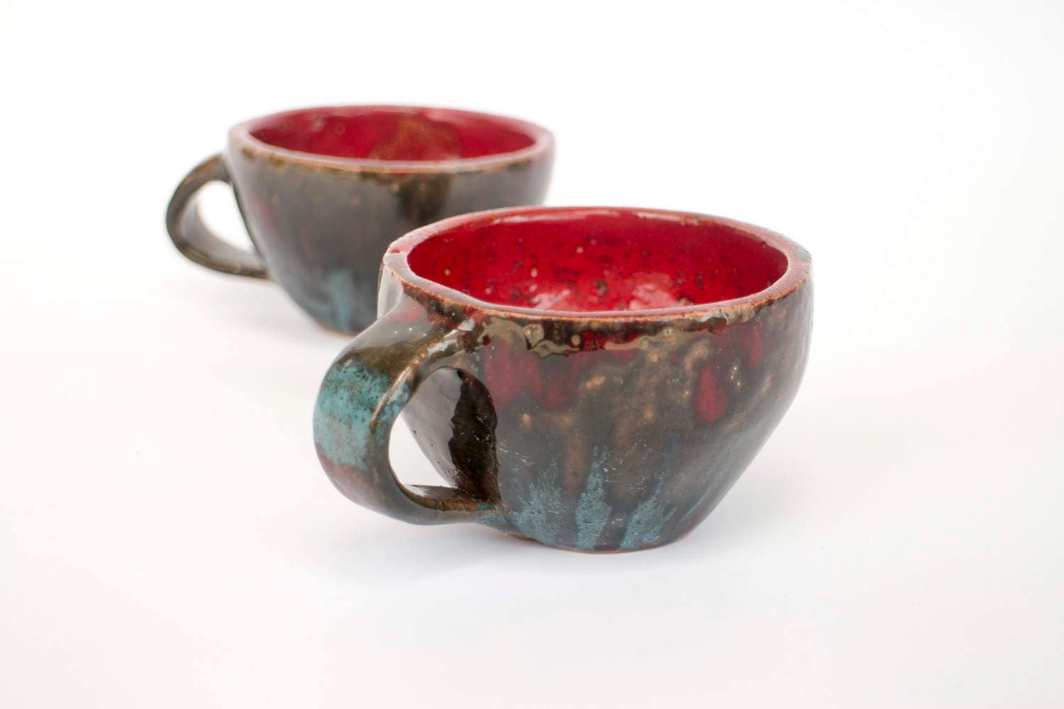 Handmade Glazed Ceramic Mug Latte Mug Coffee Mug Stoneware Etsy