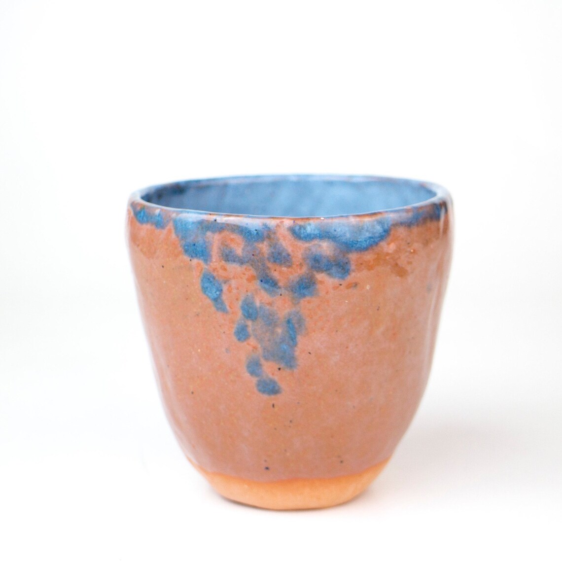 Handmade Glazed Ceramic Mug Mug for Tea Blue Mug Stoneware Etsy