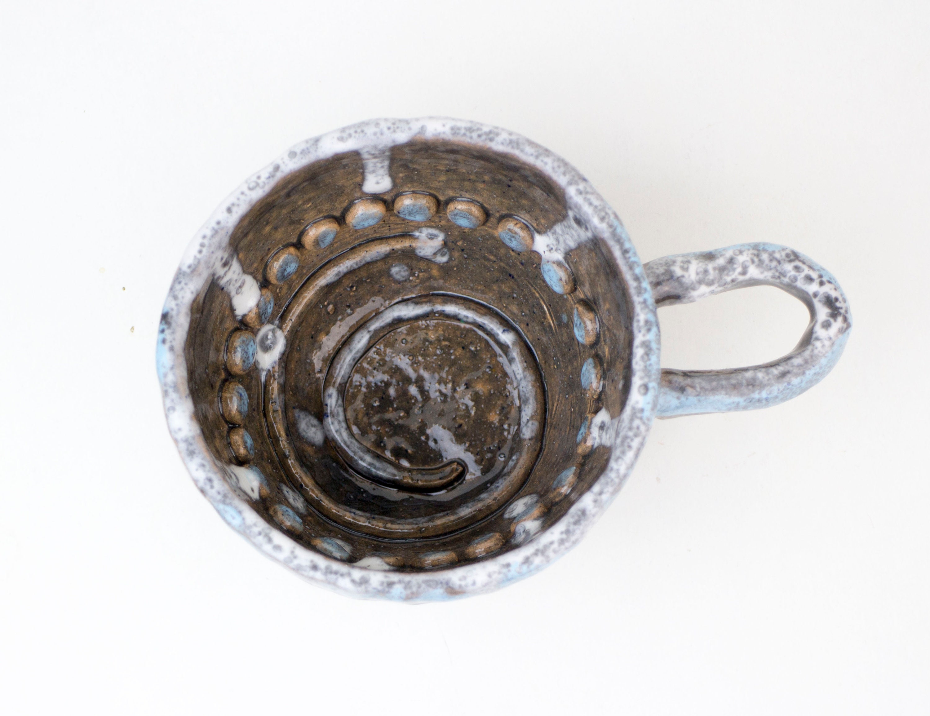 Shaving bowl, Handmade ceramic shaving bowl, Shaving bowl cup, ceramic shaving bowl with handle, round ornament shaving bowl gift for father