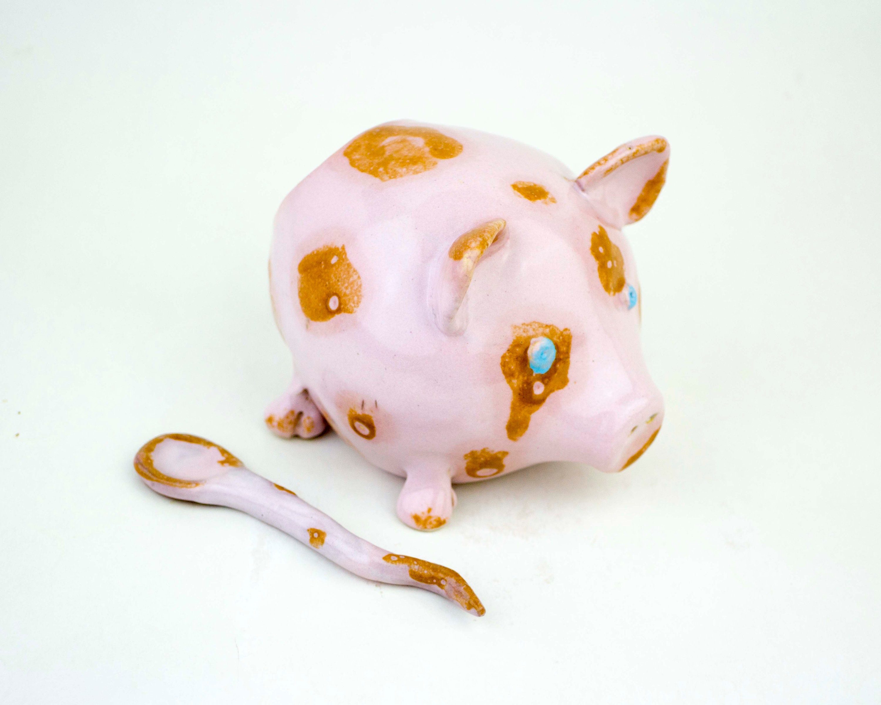 Salt Pig Ceramic Salt Pig Lovely Handmade Ceramic Salt Pig Etsy