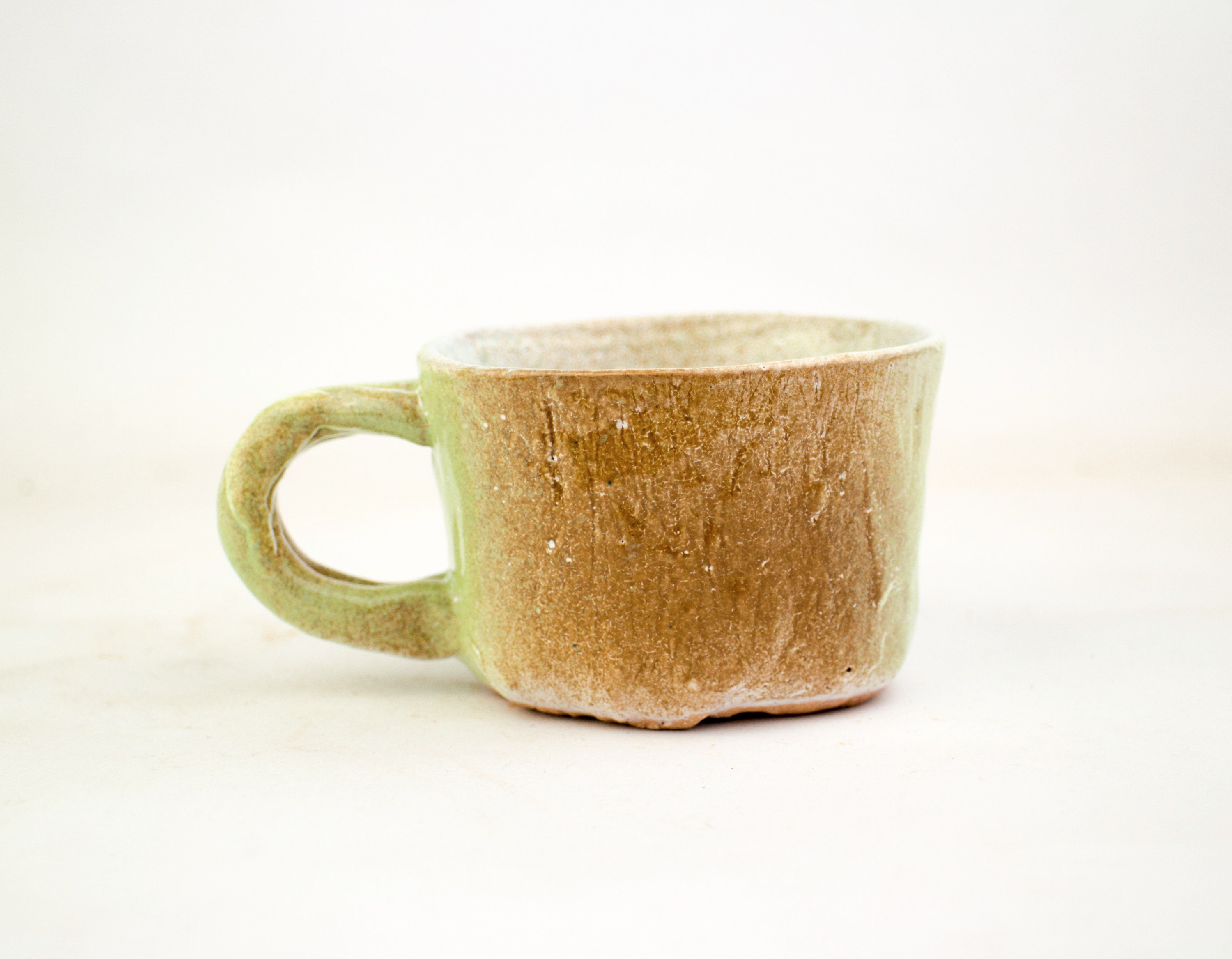 Handmade Ceramic Mug Pottery Turquoise Tea Cup Coffee Mug - Etsy