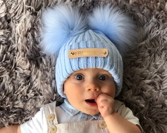 Baby Hat With Name - Etsy UK