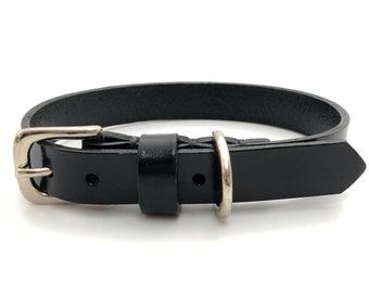 Caramel Leather Personalised Dog Collar | Etsy