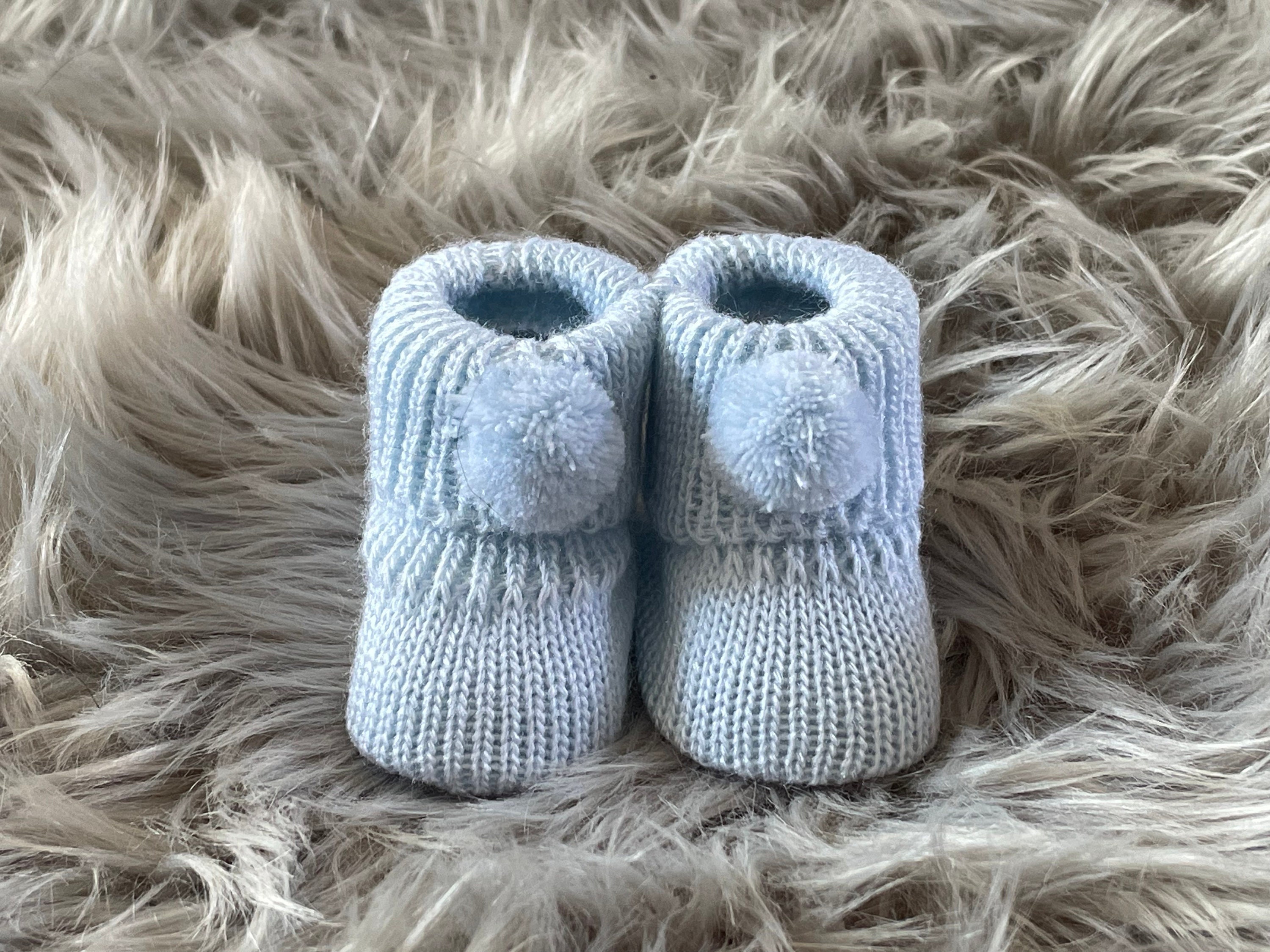 Baby blue best sale booties