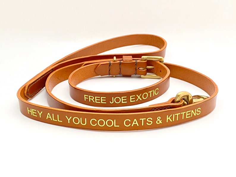 exotic leather dog collars