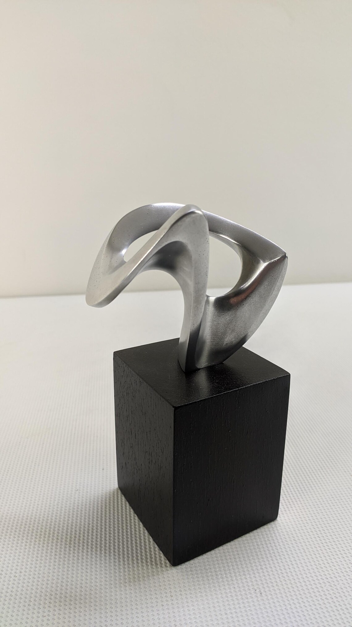 Abstract Metal Sculpture, Handmade Artistic Home Decor, Unique Cast ...