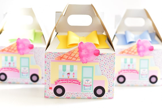 Ice cream favor boxes Il_570xn