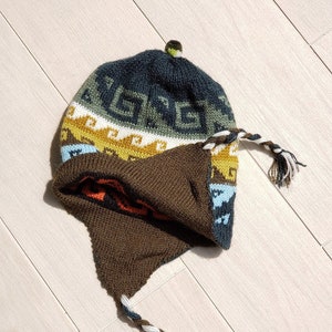 Reversible Alpaca Wool Beanie