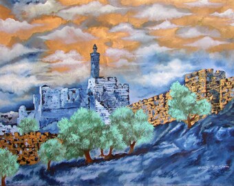 Jerusalem Olive trees